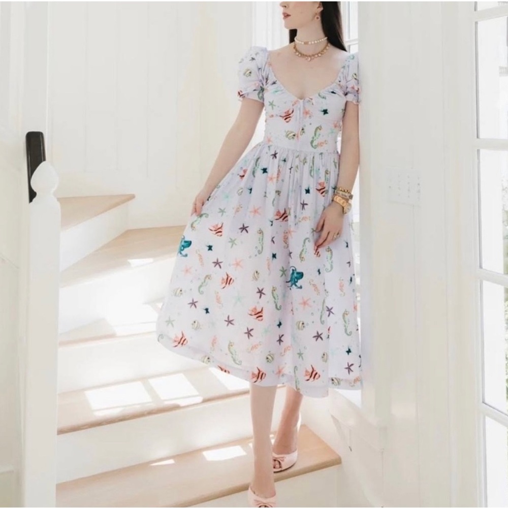 Hill House Ophelia Mermaid Sea Creature Dress.